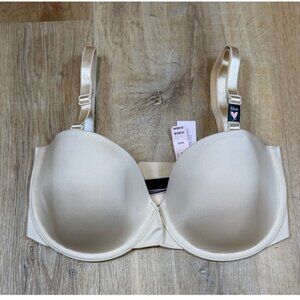 Victorias Secret Invisible Solutions 32DD Beige Lightly Lined Bra NWT